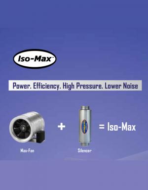 Can Iso-Max 3 Speed motor 150/410 m³